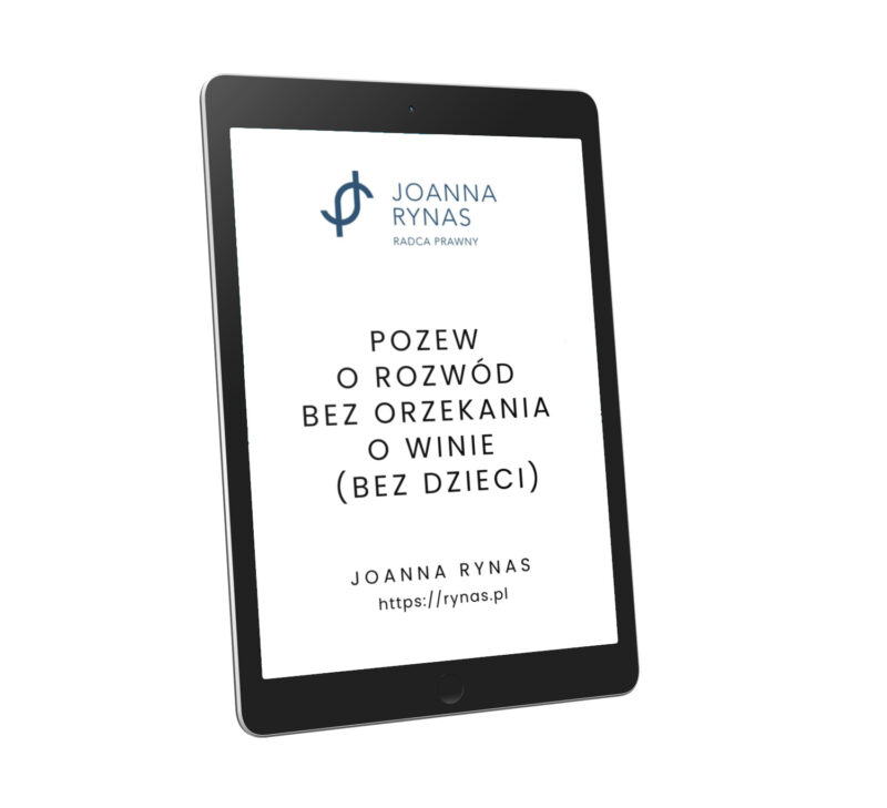 pozew o rozwód bez orzekania o winie