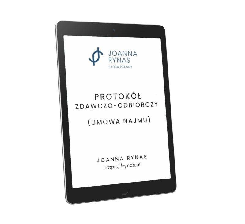 protokół zdawczo-odbiorczy